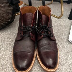 Taft Oxblood Leather Boots